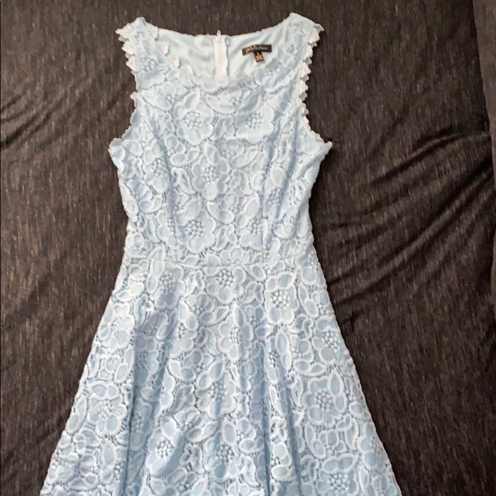 Blue dress